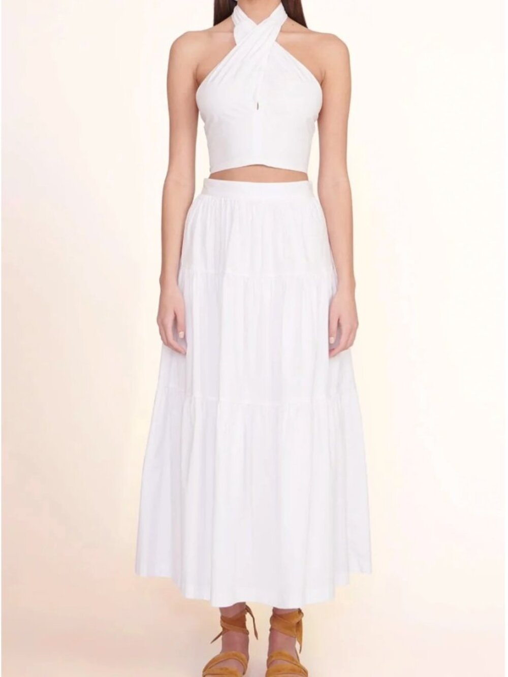 Staud Tiered Sea Skirt Size 6